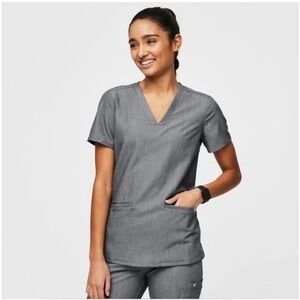 FIGS Casma Three-Pocket Scrub Top Womens Scrubs Size Small